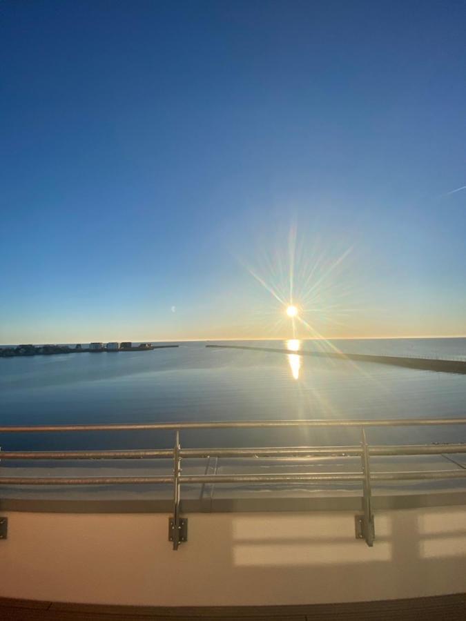 Penthouse Hygge Meerblick Am Strand Olpenitz Kültér fotó